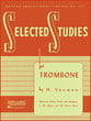 SELECTED STUDIES TROMBONE cover